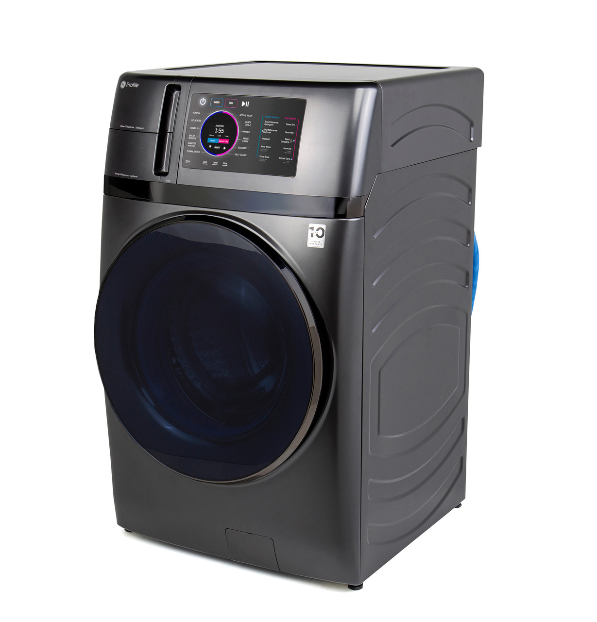 <span class="fs-5">GE Profile - UltraFast 4.8 cu ft Large Capacity All-in-One Washer/Dryer Combo with Ventless Heat Pump Technology</span>