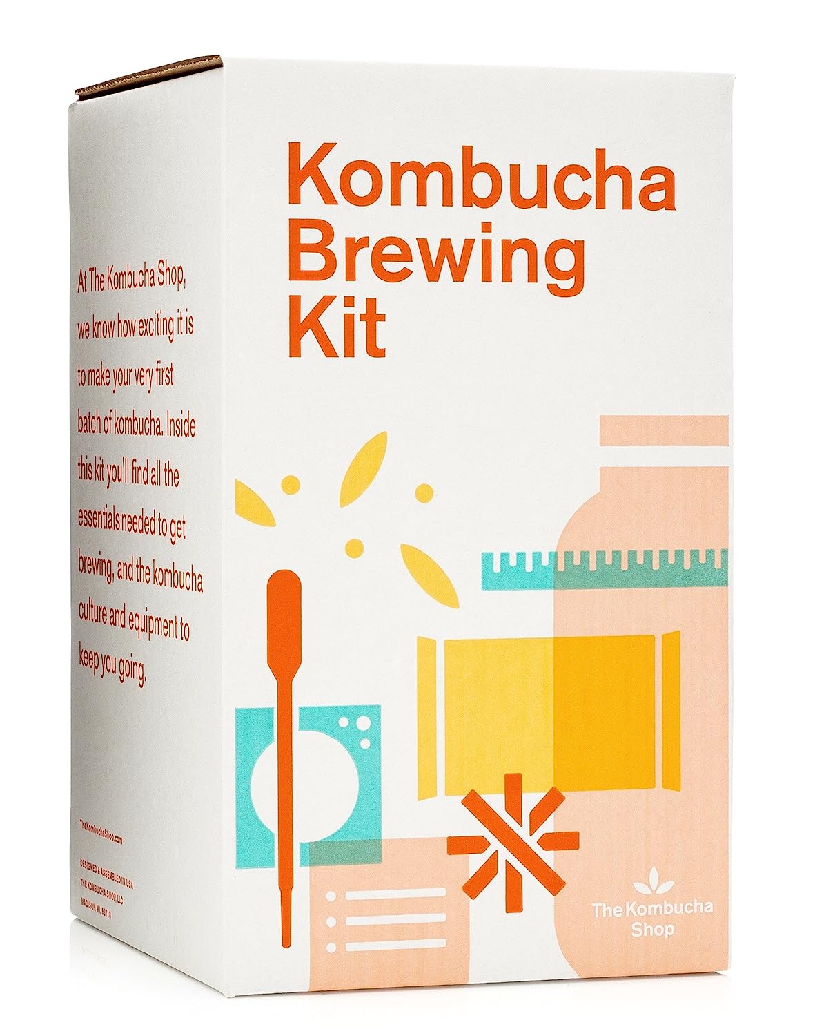 The Kombucha Shop <span class="text-organic-green">Organic</span> Kombucha Starter Kit